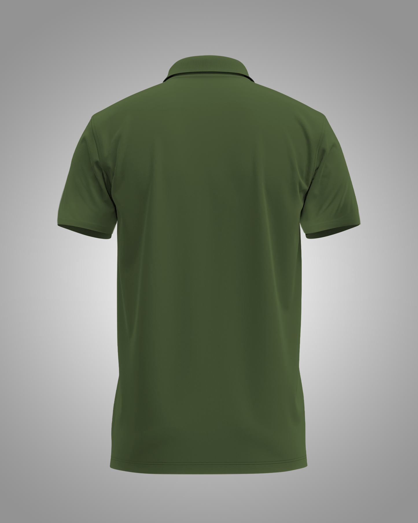 Airtech Zipper Polo | Olive Green